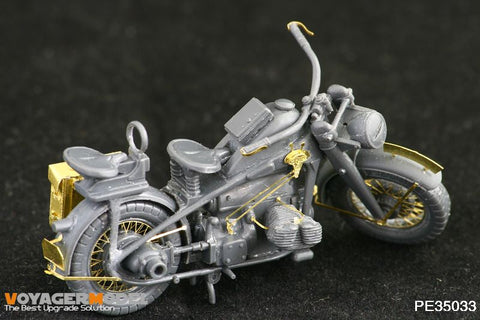ボイジャーモデル PE35033 1/35 ツェンダップ オートバイ エッチングセット(タミヤ35017/35283用)