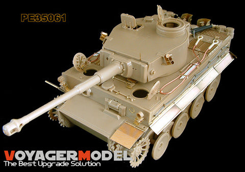 ボイジャーモデル PE35061 1/35 WWIIドイツ タイガーI極初期型アフリカ戦線 エッチングセット(タミヤ35227用)
