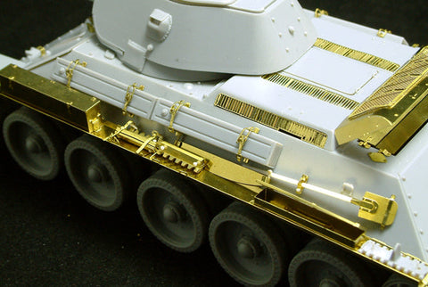 ボイジャーモデル PE35082 1/35 ドイツ T-34/76 1940/41年型捕獲仕様 エッチングセット(ドラゴン用)