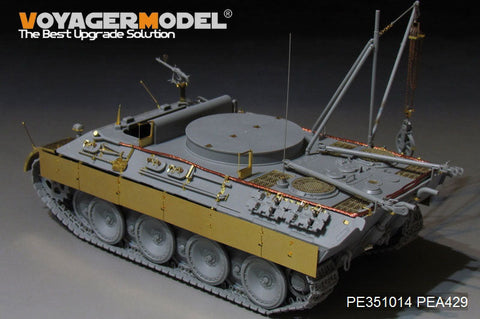 ボイジャーモデル PE351014 1/35 WWII ドイツ陸軍 ベルゲパンサー D型 初期生産型 ベーシックセット（タコム 2102用)