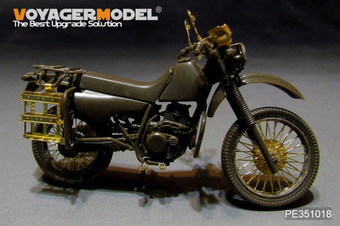 ボイジャーモデル PE351018 1/35 陸上自衛隊 軍用 オートバイ アップグレードセット(タミヤ 35245用)