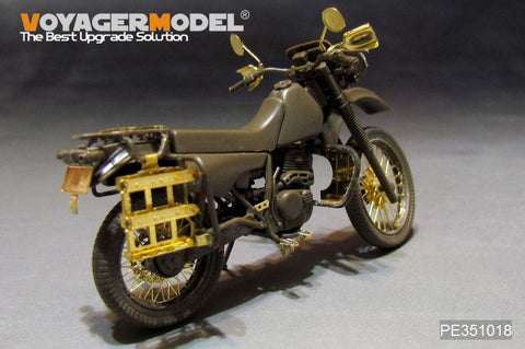 ボイジャーモデル PE351018 1/35 陸上自衛隊 軍用 オートバイ アップグレードセット(タミヤ 35245用)