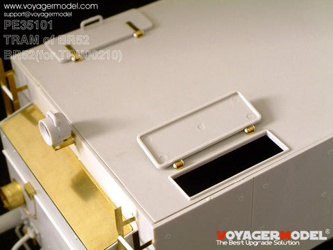 ボイジャーモデル PE350101 1/35 WWIIドイツ BR52機関車 石炭車用エッチングセット(トランぺッター00210用)