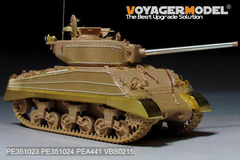 ボイジャーモデル PE351023 1/35 WWII アメリカ M4A3（76)中戦車ベーシックセット(MENG TS-041用 )