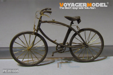 ボイジャーモデル PE351035 1/35 WWII イギリス 軍用自転車 アップグレードセット (2セット) (タミヤ 35333用)