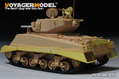 ボイジャーモデル PE351047 1/35 WWII US M4A3E2 JUMBO トラックカバー（MENG TS-045用)