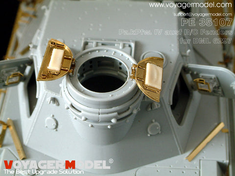 ボイジャーモデル PE35107 1/35 Ⅳ号戦車B/C型 エッチングセット(ドラゴン6297用)