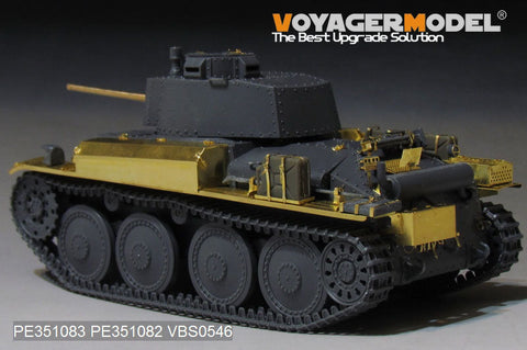 ボイジャーモデル PE351083 1/35 WWII ドイツ陸軍 38(t)戦車E/F型 アップグレードセット( タミヤ 35369用)