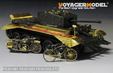 ボイジャーモデル PE351091 1/35 WWII UKクロムウェル巡航戦車Mk. IV/セントー C.S.Mk IV（タミヤ 35221/35232用)