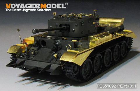 ボイジャーモデル PE351092 1/35 WWII UK クロムウェル巡航戦車 Mk. IV/セントー C.S.Mk IV フェンダー （タミヤ 35221/35232用)