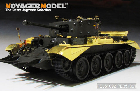 ボイジャーモデル PE351092 1/35 WWII UK クロムウェル巡航戦車 Mk. IV/セントー C.S.Mk IV フェンダー （タミヤ 35221/35232用)
