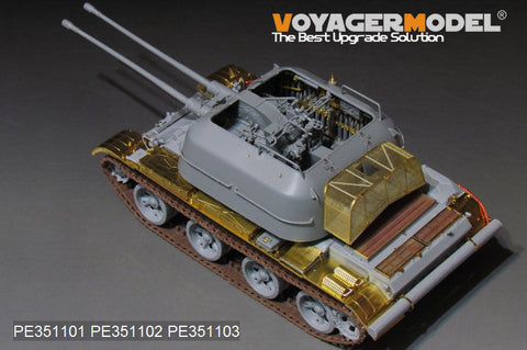 ボイジャーモデル PE351101 1/35 ソビエト ZSU-57-2 SPAAG ベーシックセット(TRUMPETER 05559用)