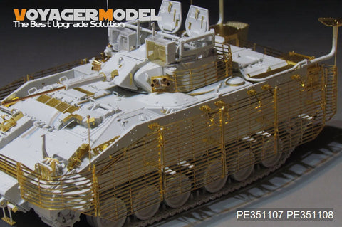 ボイジャーモデル PE351107 1/35 現用 ブリティッシュ FV510 ウォーリア TES(H) AIFV ベーシックアップグレードセット(MENG SS-017用)