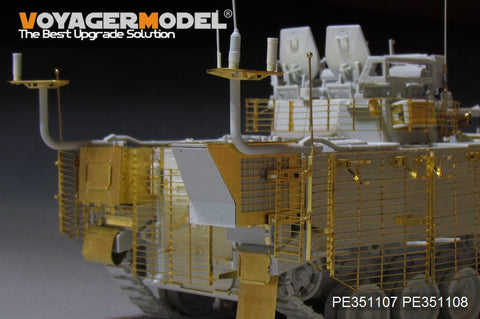 ボイジャーモデル PE351108 1/35 現用 ブリティッシュ FV510 ウォーリア TES(H) 歩兵戦闘車 スラットアーマー付 2011 VER アップグレードセット(MENG SS-017用)