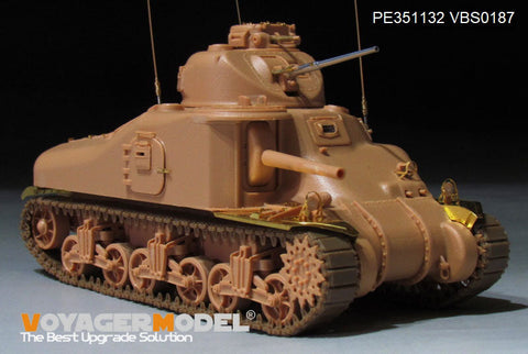 ボイジャーモデル 1/35 PE351132 WWII アメリカ M3A1 リー 中戦車 ベーシック(TRUMPETER 63516)