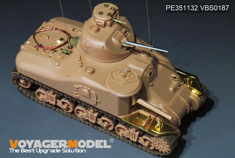 ボイジャーモデル 1/35 PE351132 WWII アメリカ M3A1 リー 中戦車 ベーシック(TRUMPETER 63516)