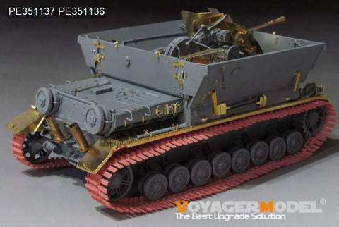 ボイジャーモデル 1/35 PE351136 WWII ドイツ "メーベルワーゲン" フェンダー(BORDER BT-007)