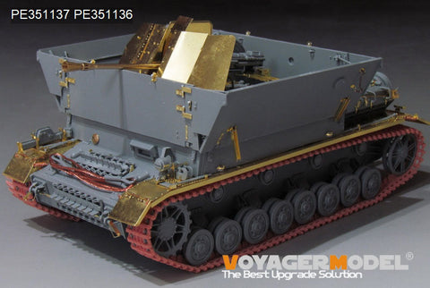 ボイジャーモデル 1/35 PE351137A WWII ドイツ Sd.Kfz.161/3 37mm Flak IV号対空自走砲(Sf) "メーベルワーゲン" (BORDER BT-007)