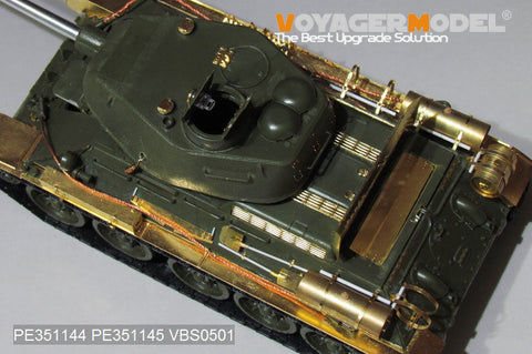 ボイジャーモデル 1/35 PE351144A WWII ロシア T-34/85 ベーシック(ZVEZDA 3687)