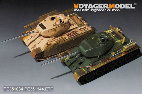 ボイジャーモデル 1/35 PE351144B WWII ロシア T-34/85 ベーシック 砲身同梱(ZVEZDA 3687)