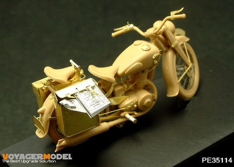 ボイジャーモデル PE35114 1/35 DKW NZ350 オートバイ エッチングセット(タミヤ35241用)