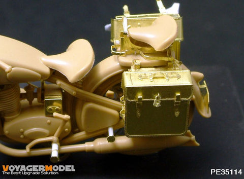ボイジャーモデル PE35114 1/35 DKW NZ350 オートバイ エッチングセット(タミヤ35241用)