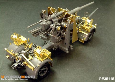 ボイジャーモデル PE35115 1/35 88mm FLAK 36/37・ツェンダップ エッチングセット(タミヤ35017/35283用)