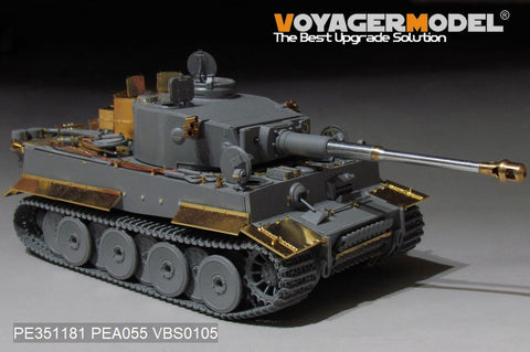 ボイジャーモデル PE351181 1/35 WWII ドイツ タイガーI 初期型(ボーダー BT-010用)