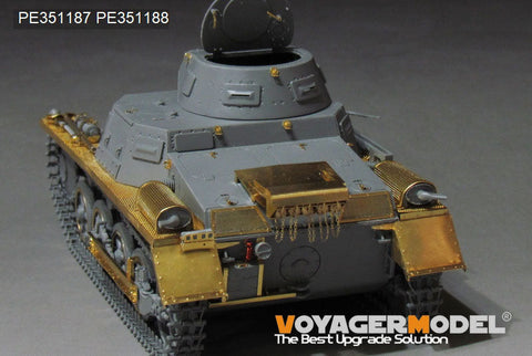 ボイジャーモデル 1/35 PE351187 WWII ドイツ I号戦車 A型 (TAKOM 2145)
