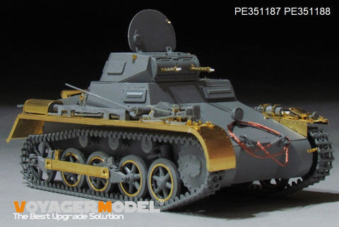 ボイジャーモデル 1/35 PE351187 WWII ドイツ I号戦車 A型 (TAKOM 2145)