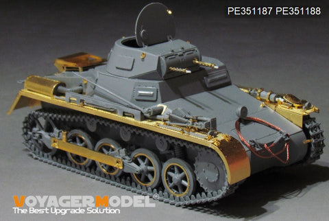 ボイジャーモデル 1/35 PE351187 WWII ドイツ I号戦車 A型 (TAKOM 2145)