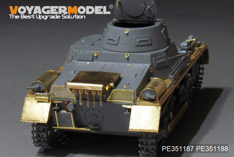 ボイジャーモデル 1/35 PE351187 WWII ドイツ I号戦車 A型 (TAKOM 2145)