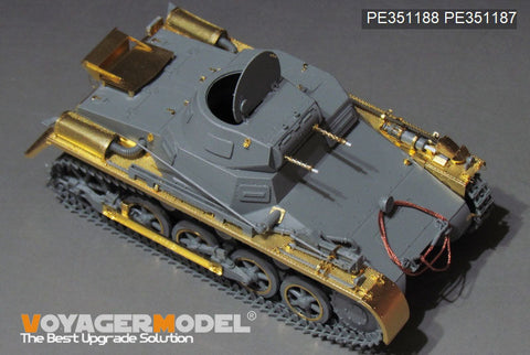 ボイジャーモデル 1/35 PE351188 WWII ドイツ I号戦車 A型 フェンダー(TAKOM 2145)