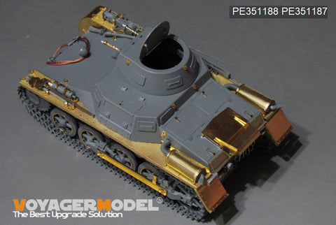 ボイジャーモデル 1/35 PE351188 WWII ドイツ I号戦車 A型 フェンダー(TAKOM 2145)