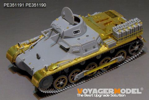 ボイジャーモデル 1/35 PE351191 WWII ドイツ I号戦車 B型 アフリカ軍団 ベーシック(TAKOM 2145）