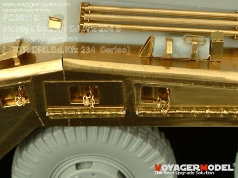 ボイジャーモデル PE35119 1/35 Sd.Kfz 234 ８輪 前期型工具箱(ドラゴン6221用)