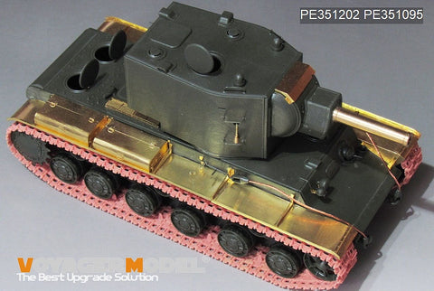 WWII Russian KV-2 Basic（B ver include Gun Barrel）(TAMIYA 35375)