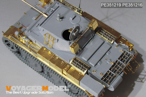 VoyagerModel PE351216 1/35 WWII German PzKpfw.II.Ausf.L Luchs Fenders （Border BT-018）