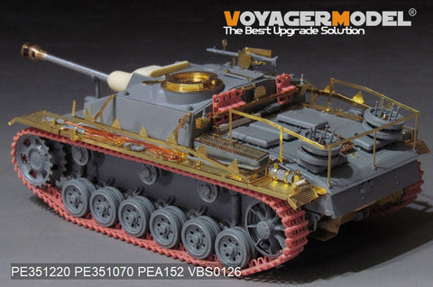 ボイジャーモデル 1/35 PE351220 WWII ドイツ III号突撃砲戦車G 後期型 ベーシック(TAKOM 8006)