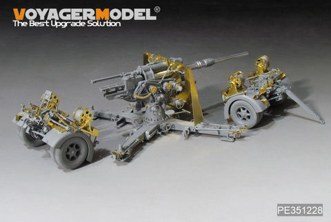 ボイジャーモデル PE351228 1/35 WWII ドイツ 88mm砲 Flak36 アップグレードセット(ボーダー BT-013用)