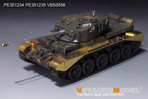 WWII UK comet A-34 upgrade set(For TAMIYA 35380）