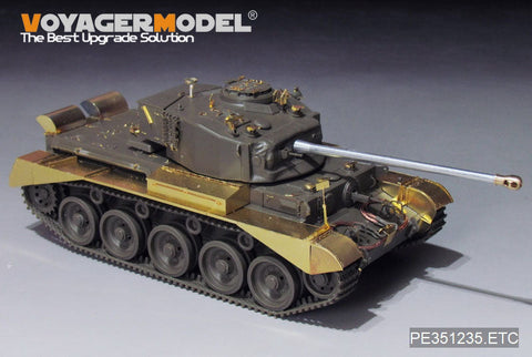 WWII UK comet A-34 fenders upgrade set(For TAMIYA 35380）