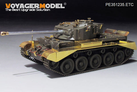 WWII UK comet A-34 fenders upgrade set(For TAMIYA 35380）