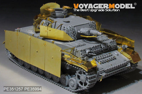 VoyagerModel 1/35 PE351257 WWII German Pz.Kpfw.IV Ausf.F1（LateProduction）Basic（DRAGON 6975）