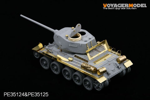 ボイジャーモデル PE35125 1/35 WWIIロシア T-34系列 フェンダーセット 1942-1944年型(汎用)