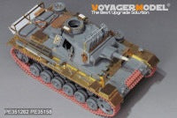 VoyagerModel 1/35 PE351262 WWII Pz.KPfw. III Ausf N Africa troop upgrade set basic(For DRAGON 6431 6956)