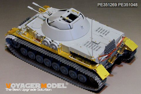 VoyagerModel 1/35 PE351269 WWII German Panzer IV 30mm KugelBlitz Flakpanzer IV (Border BT-039)