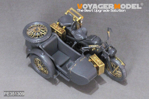 VoyagerModel PE351309 1/35 WWII German Zundapp Moto KS600 Upgrade Set(TAMIYA 35384)