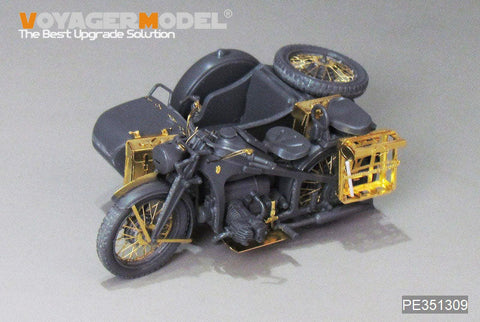 VoyagerModel PE351309 1/35 WWII German Zundapp Moto KS600 Upgrade Set(TAMIYA 35384)