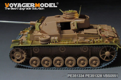 ボイジャーモデル PE351334  1/35 WWII III号戦車 L型  基本セット 2.0(タミヤ 35215用)